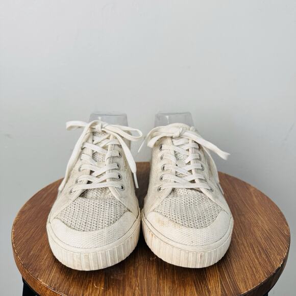 Tretorn White Tournament Sneaker Womens Size 8.5 - Picture 2 of 11